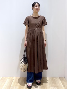 sachikoさん（レディース・174cm）の夏コーディネート