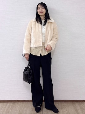 sachikoさん（レディース・174cm）の冬コーディネート