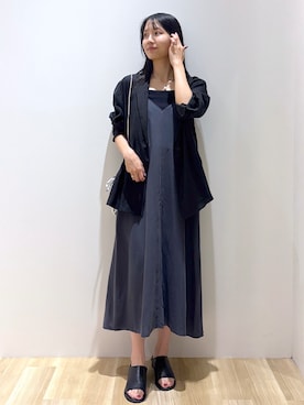 「OPAQUE.CLIP（オペークドットクリップ）のアイテム」を使った、sachikoさん（レディース・174cm）の夏コーディネート