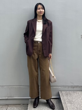 sachikoさん(レディース・174cm)の秋コーディネート