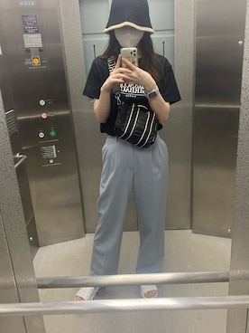 「MARITHE + FRANCOIS GIRBAUD（マリテフランソワジルボー）のアイテム」を使った、아さん（レディース・168cm）の夏コーディネート