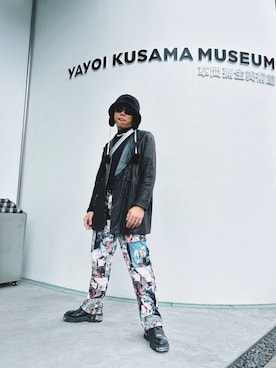 「STYLE」｜「アイテム（ジャケット/アウター）」を使った、Sampaquita さん（メンズ・179cm）の冬コーディネート