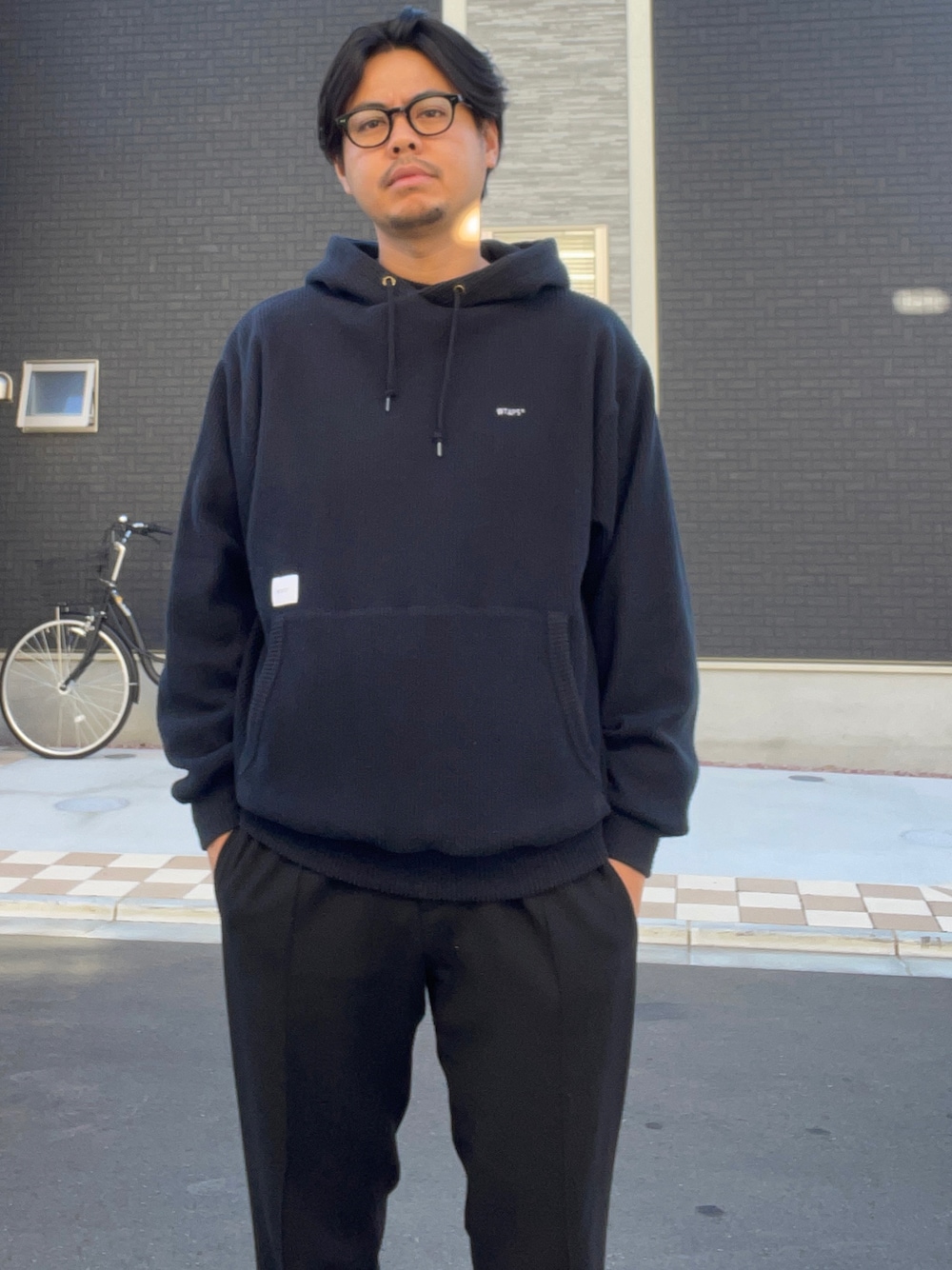 WTAPSのパーカーを使った人気ファッションコーディネート（年齢：35歳