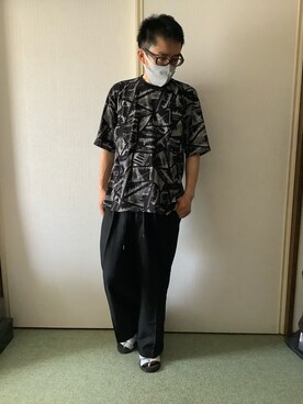 「TORNADO MART（トルネードマート）のアイテム（シューズ）」を使った、golden.Kさん（メンズ・166cm）の夏コーディネート