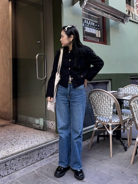 「H&M（エイチ・アンド・エム）のアイテム（パンツ）」を使った、Kylie.さん（レディース・163cm）の夏コーディネート