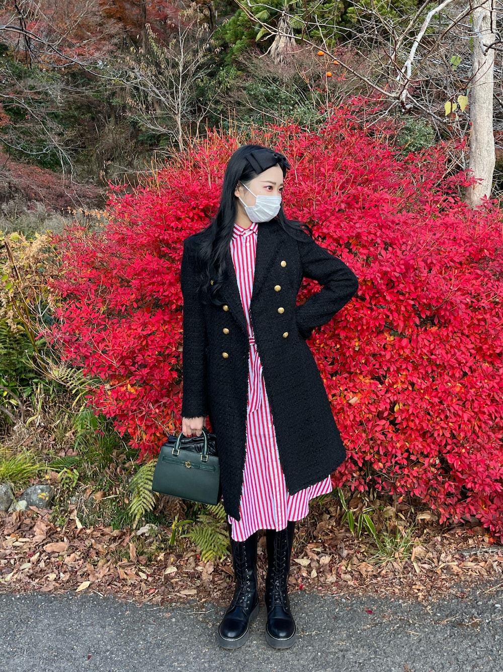 LAUREN RALPH LAURENのシャツワンピースを使った人気ファッション