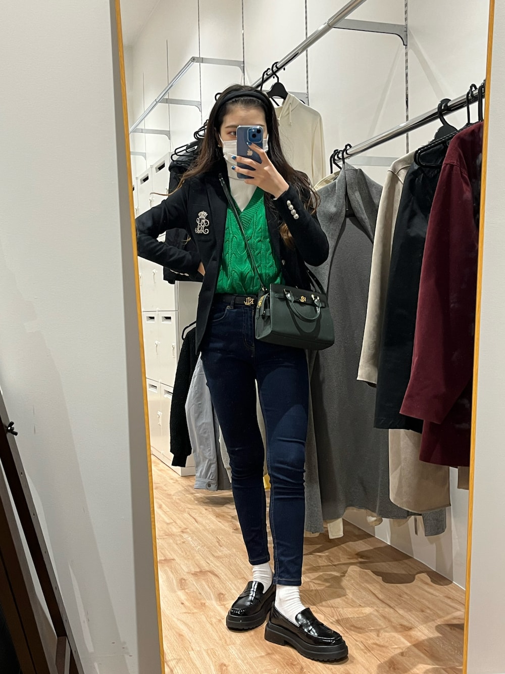 LAUREN RALPH LAURENのベルトを使った人気ファッション