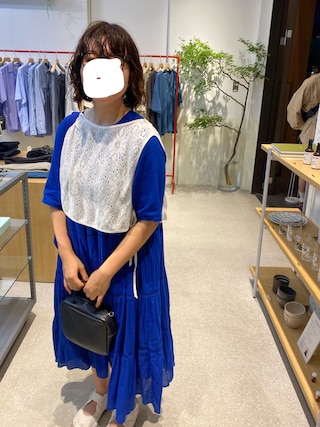 Bshop（ビショップ）の「normment | コットン 半袖ティアード