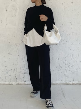 Kazukiさん（レディース・160cm）の秋コーディネート