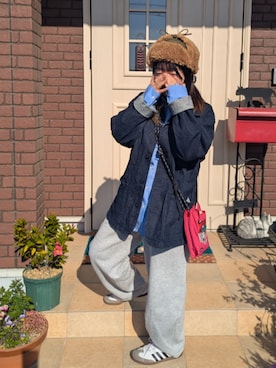 「coen（コーエン）のアイテム」を使った、ゆきだるま☆さん（レディース・148cm）の冬コーディネート