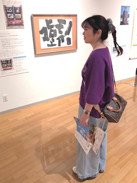 「Simplicite（サンプリシテ）のアイテム」を使った、ゆきだるま☆さん（レディース・148cm）の秋コーディネート