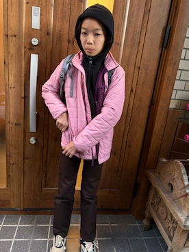 miperoさん（キッズ・140cm・10代）の冬コーディネート