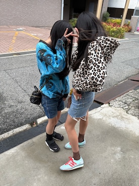 「ZARA KIDSのアイテム」を使った、miperoさん（キッズ・147cm）の春コーディネート