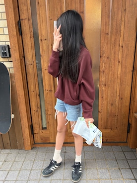 「ZARA KIDSのアイテム」を使った、miperoさん（キッズ・147cm）の春コーディネート