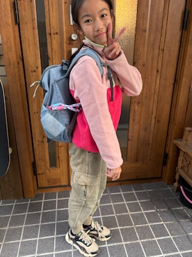 「アイテム（その他トップス）」を使った、miperoさん（キッズ・140cm）の冬コーディネート