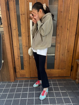 「ZARA KIDSのアイテム」を使った、miperoさん（キッズ・147cm）の春コーディネート