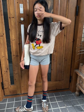 「アイテム（その他パンツ）」を使った、miperoさん（キッズ・147cm・10代）の秋コーディネート