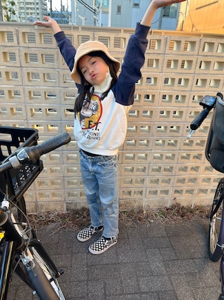 Mini Rodini（ミニロディーニ）の「mini rodini / E.T.プリント