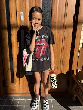 「ZARA KIDSのアイテム」を使った、miperoさん（キッズ・147cm）の春コーディネート