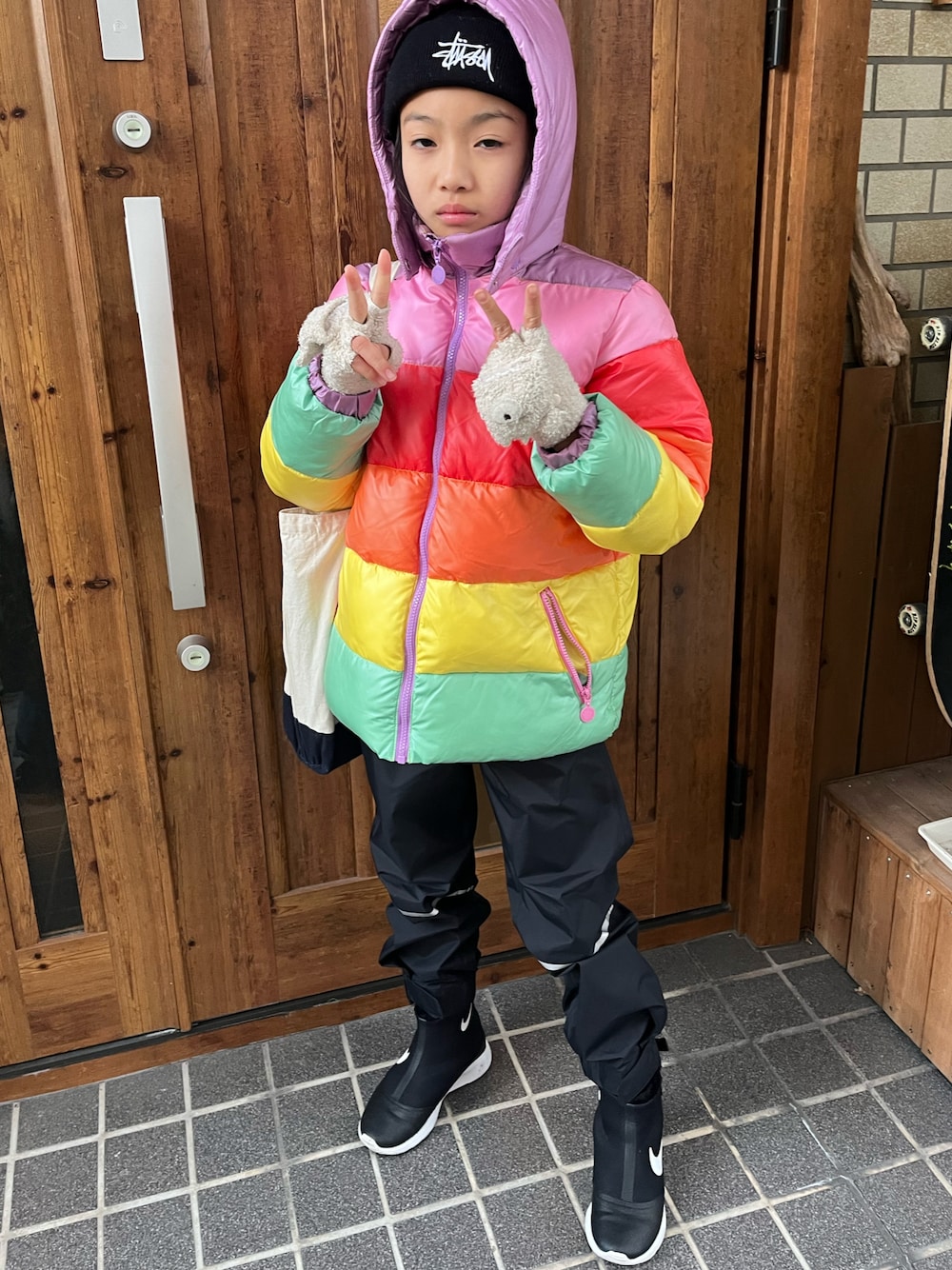 STELLA McCARTNEYのダウンジャケット/コートを使ったキッズ人気