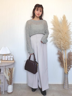 「fifth（フィフス）のアイテム」を使った、kotori ¨̮さん（レディース・157cm）の春コーディネート