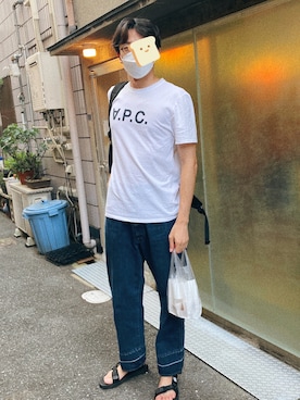 「UNUSED」｜「アイテム（その他）」を使った、Ｂｏｕさん（メンズ・185cm）の秋コーディネート