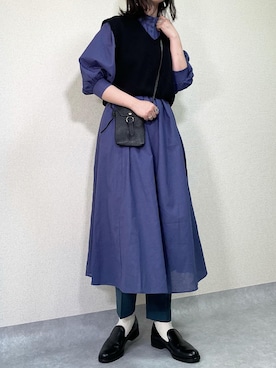 「libenis（リベンス）のアイテム」を使った、𝙰 𝚈 𝚄 𝙼 𝙸さん（レディース・164cm）の秋コーディネート