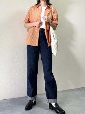 「libenis（リベンス）のアイテム」を使った、𝙰 𝚈 𝚄 𝙼 𝙸さん（レディース・164cm）の夏コーディネート