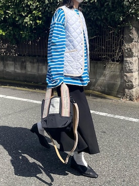 「apres（アプレ）のアイテム」を使った、𝙰 𝚈 𝚄 𝙼 𝙸さん（レディース・164cm）の春コーディネート