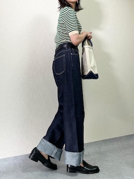 「libenis（リベンス）のアイテム」を使った、𝙰 𝚈 𝚄 𝙼 𝙸さん（レディース・164cm）の夏コーディネート