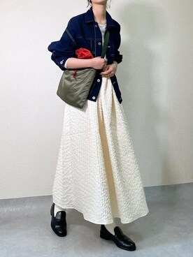 「Fit more（フィットモア）のアイテム」を使った、𝙰 𝚈 𝚄 𝙼 𝙸さん（レディース・164cm）の秋コーディネート