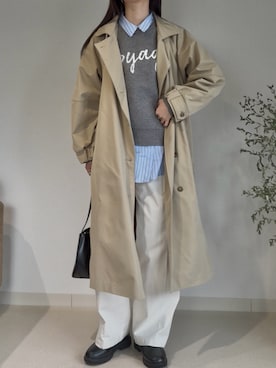 「高身長女子」｜𝙰 𝚈 𝚄 𝙼 𝙸さん（レディース・164cm）の冬コーディネート