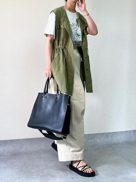 𝙰 𝚈 𝚄 𝙼 𝙸さん（レディース・164cm）の夏コーディネート