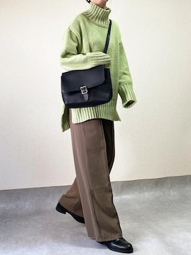 「libenis（リベンス）のアイテム」を使った、𝙰 𝚈 𝚄 𝙼 𝙸さん（レディース・164cm）の秋コーディネート