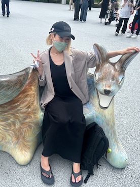「アイテム（アイシャドウ）」を使った、たわしねこ🐱(ΦωΦ)さん（レディース・154cm）の秋コーディネート