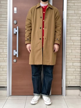 「アーバンリサーチ」｜「アイテム（ハンチング/ベレー帽）」を使った、metsan1986さん（メンズ・177cm）の冬コーディネート