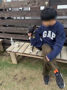 「アイテム（ペットグッズ）」を使った、Pennyfamily　さん（メンズ・162cm）の秋コーディネート