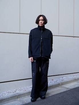 林 駿太郎さん(メンズ・175cm)の冬コーディネート