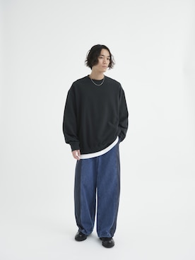 林 駿太郎さん（メンズ・175cm）の冬コーディネート