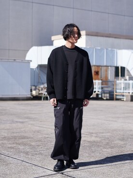 林 駿太郎さん(メンズ・175cm)の冬コーディネート
