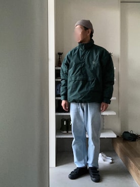 「アイテム（デニムパンツ）」を使った、ボルさん（メンズ・172cm・40代）の冬コーディネート