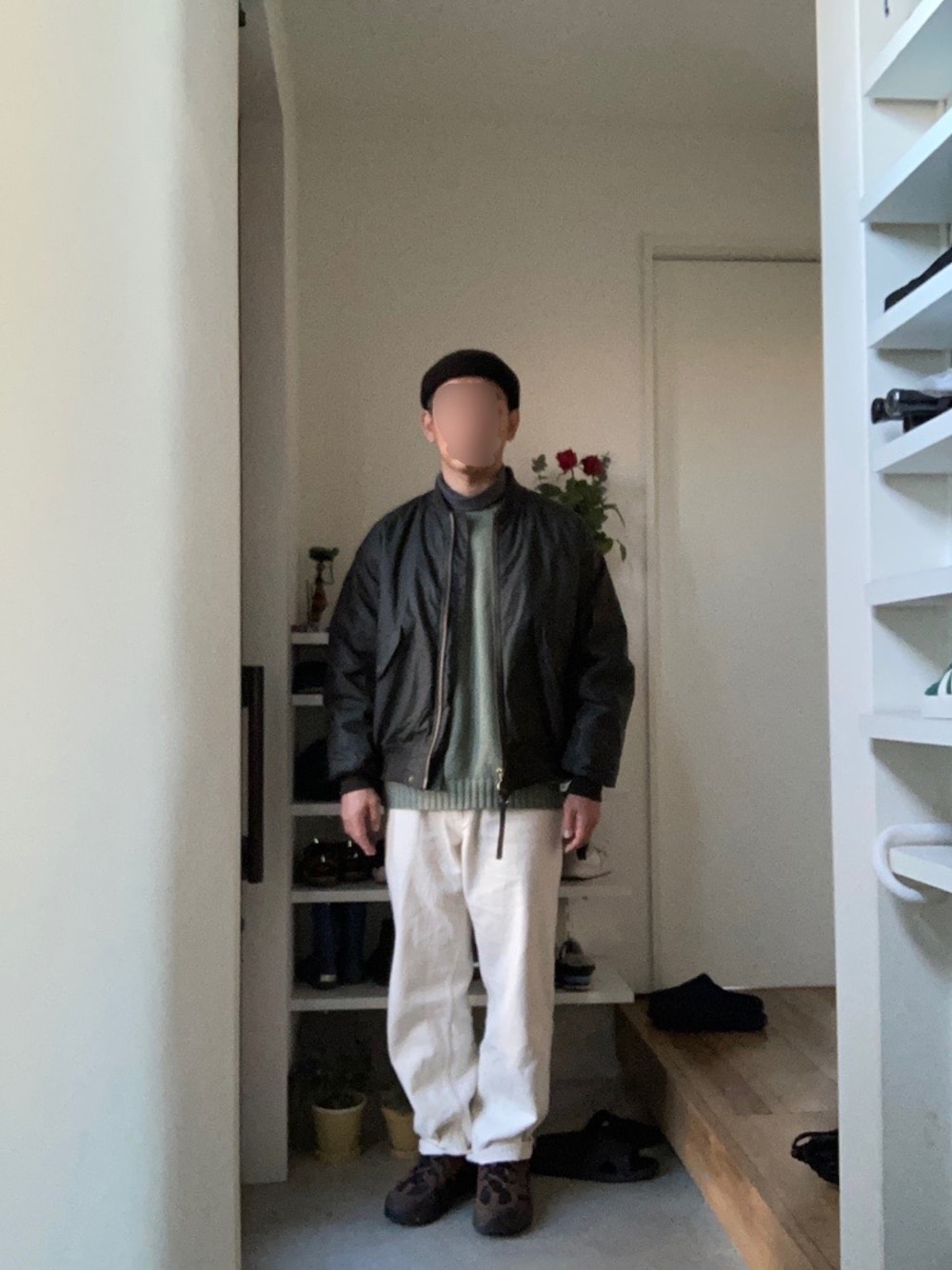 BarbourのMA-1を使ったメンズ人気ファッションコーディネート - WEAR