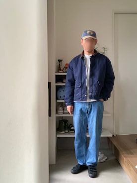 「アイテム（レッグウェア）」を使った、ボルさん（メンズ・172cm・40代）の秋コーディネート