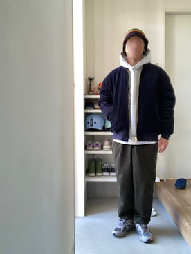 ボルさん（メンズ・172cm）の冬コーディネート