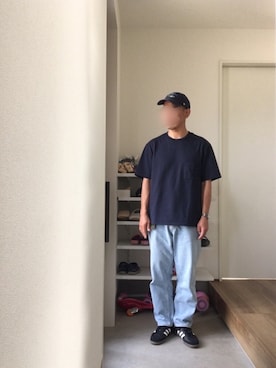 「MXP（エムエックスピー）のアイテム」を使った、ボルさん（メンズ・172cm）の春コーディネート