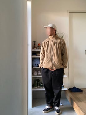 「アイテム（ソックス/靴下）」を使った、ボルさん（メンズ・172cm）の秋コーディネート