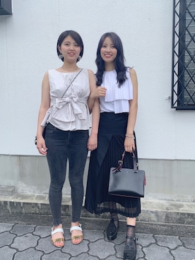 channieさん（レディース・161cm）の夏コーディネート