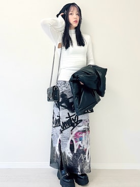 「フレアスリーブ」｜channieさん（レディース・162cm）の秋コーディネート