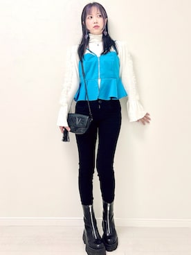 「甘辛mix」｜channieさん（レディース・162cm）の秋コーディネート