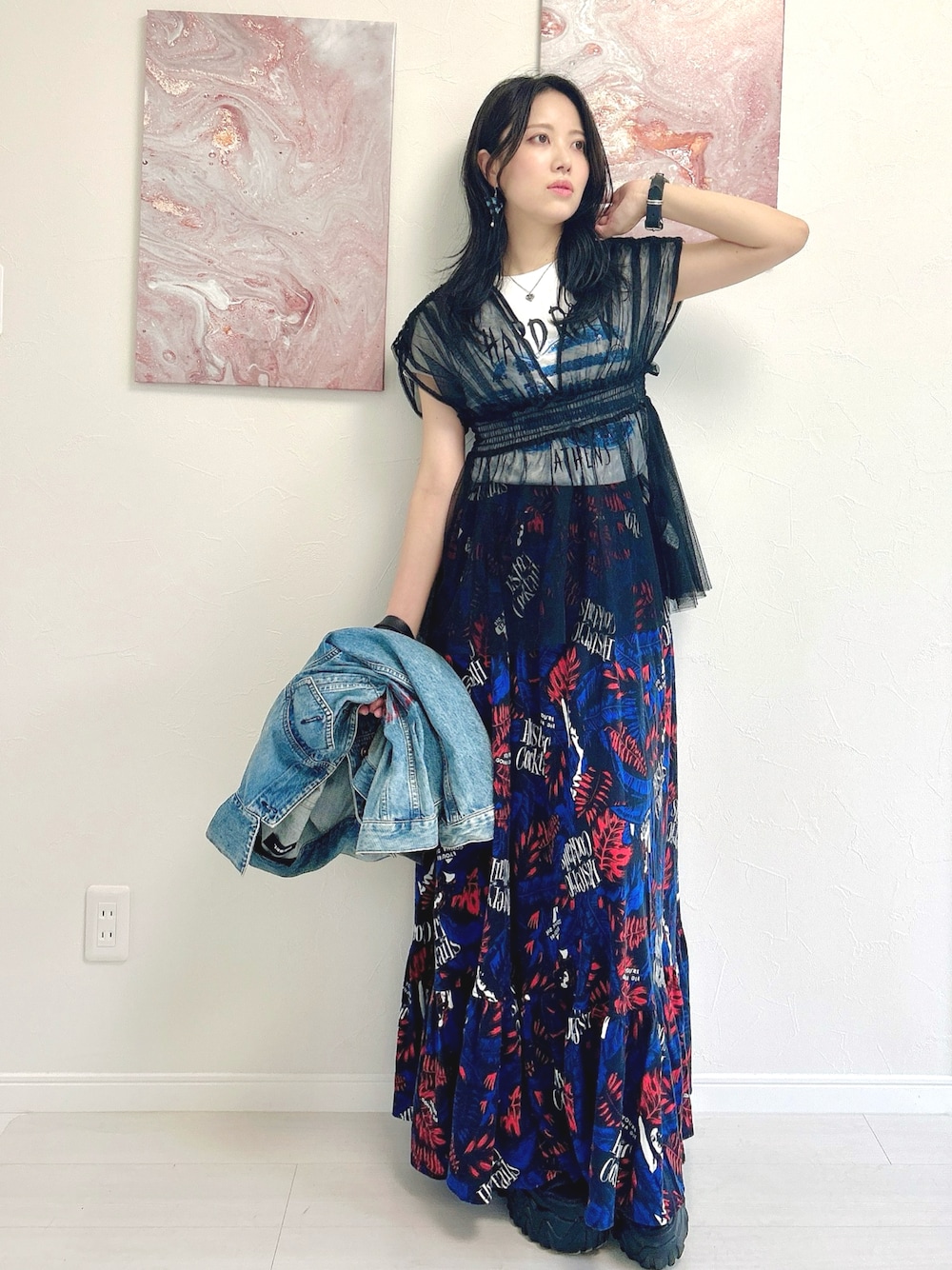 DIESEL シースルータイトトップス jj2620-01_1.jpg